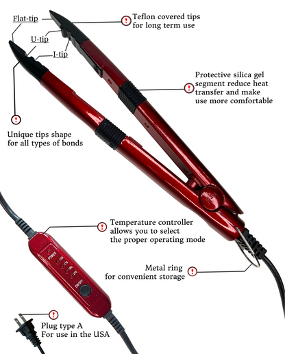 Multifunctional Hair Extensions Connector